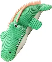 Plush Dog Toys | Stuffed Animals for Dogs | Soft Crocodile Stuffed Animal Teething Chew Pet Supplies for Puppy & Large Doggy