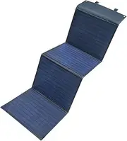 Foldable Solar Panel 100W Power Generation Panel Battery Panel Mobile Power Pack Monocrystalline Solar Pack Charging Panel for Camper Car Boat Shelter