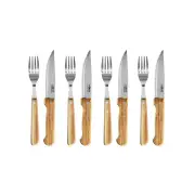 GRYLT 8 Piece Jumbo Steak Knife & Fork Set