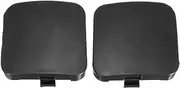 Roczential 2Pcs Front Left Right Bumper Tow Hook Eye Cover Cap for Toyota RAV4 2009-2012 - Replacement 53285-0R907 & 53286-0R907, Durable ABS Plastic, Exact Fit, Easy Snap-On Installation