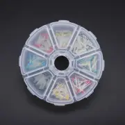 200 Pcs Dental Glass Fiber Post Root Canal Pins Drills 1.0-1.8mm Crown Build-Up