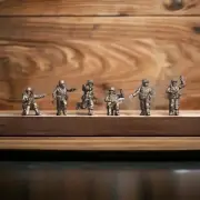 WW2 US NCO's - Wargames and Collectors 28mm 1/56 6 Figures