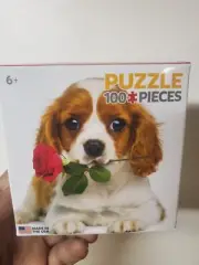 EuroGraphics Cavalier King Charles Puppy Mini Jigsaw Puzzle (100-Piece)