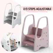 Step Ladder 3 Step Toddler Step Stool for Kids Standing Tower Kitchen Counter