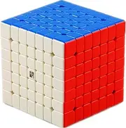 Bokefenuo Yongjun Yufu V2 7x7 Magnetic stickerless Speed Cube YJ Yufu v2 M 7x7X7 Magic Puzzle Cube (69mm)