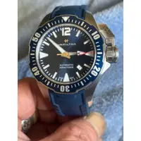 在飛比找蝦皮購物優惠-HAMILTON 手錶 KHAKI NAVY 自動上鏈 藍 