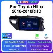 Car Multimedia Player For Toyota Hilux AutoRadio GPS Navigation Radio Bluetooth