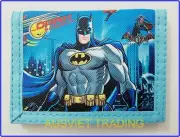 Brand new Batman boys kids Wallet tri-fold coin purse