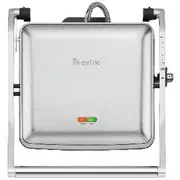 Breville Toast & Melt Sandwich Press 4 Slice Silver