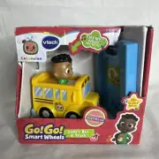 Vtech CoComelon Go!Go! Smart Wheels Cody's Bus & Track - NEW