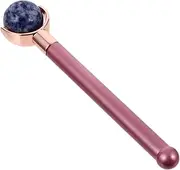 PLAFOPE Jade Roller Massage Tool for Face Eyes Compact Skin Care Roller for Puffiness Relief for Home Salon Use Practical Women Versatile Facial Massage Stick