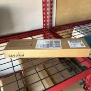 LEVITON 69270-U48 Flat QuickPort Patch Panel 48-Port 2RU with Extreme Cat 6