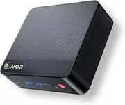 Beelink 8-Core 16-Thread AMD Ryzen7 5850U 4.4GHz SER5 Pro Mini PC, 32GB DDR4 RAM 1TB PCIe3.0 SSD, 4K Triple Display (HDMI/Type-C/DP), USB3.2 BT5.2 Wi-Fi6 AMD Mini Computer