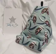 Kookaburra Design Cushion Pillow Beanbag Rest Holder Suit Ipad Book Tablet