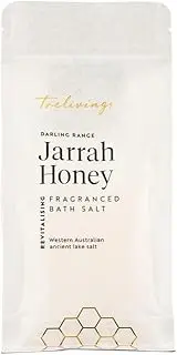 Australian Made Trelivings Jarrah Honey Bath Salts Refill 300g