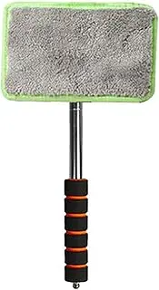 MagiDeal Car Window Cleaner Windshield Cleaning Tool Extendable Aluminum Alloy Pole Auto Interior Exterior Glass Wiper Car Washer Tool