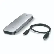 M.2 PCIe NVME SSD Enclosure to USB 3.2 Gen 2 10Gbps USB Type C by Mediasonic