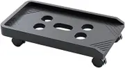 PLAFOPE Movable Computer Case Holder with Brake Wheels Cart Stand for Home Office Smooth Edges Design Convenient Rolling Tower Stand
