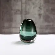 Bobbie Glass Vase Dark Emerald Small