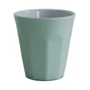 Serroni Café Melamine Two Tone Cup 260ml - Duck Egg Blue