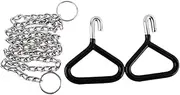 koolsoo Ob Chain and Handles Goat Forceps 2 Handle Wide Application Easy to Use Rust Resistant Leg Catch Kit for Dairy Farm Rancher