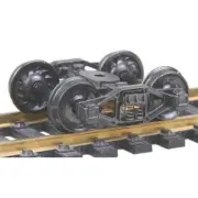 Kadee 554 HO-Scale Self-Center Bettendorf T Truck, 33" Ribbed(1 Pair)