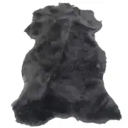 Double-face Sheepskin Hides - Black - 100% Natural Australian Merino Sheepskin Rug