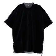[MASTERMIND] Regular Swiched Border Velour Tee