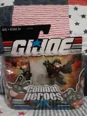 G. I. Joe Combat Heroes Lady Jaye & Major Bludd sealed wave 3