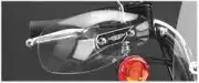 NC Handlebar Air Wind Deflector Set Clear Harley Super Glide CVO 99