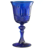 Mario Luca Giusti Nuova Italia Set of 2 Goblet Royal Blue