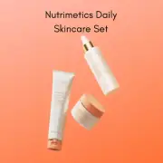 NUTRIMETICS 3 PIECE SKINCARE SET - NUTRI-MOIST, SKIN CLEAN, SKIN FRESH - $136rrp