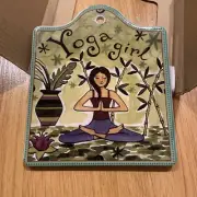 yoga girl trivet