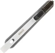 TEMPNAP Stove Grate Cleaner with Long Handle and Metal Scraper Ergonomic Kitchen Brush for Efficient Grease and Grime Removal for Stoves Ovens Sinks and Hard to Reach Areas