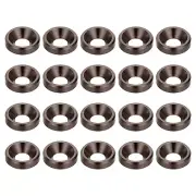 M3 Countersunk Washers, 20 Pack Finish Washers Titanium Color