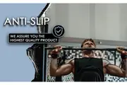 ALLIUMS Weightlifting Hooks for Bodybuilding, Cross Training & Deadlift (Pair)