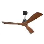 52" Wood Ceiling Fan 52" Ceiling Fan No Light Brown 52" Ceiling Fan No Light