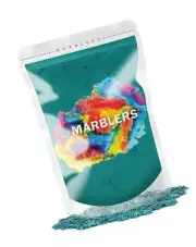 MARBLERS Mica Powder Colorant 3oz (85g) [Ocean Green] | Pearlescent Pigment |...