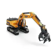 Simulation Engineering Excavator Vehicle For Children Toy Grapple Sling Cart Model Boy Car Model_SZXM