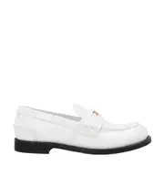 Classic leather loafers 37 white
