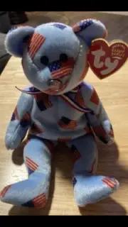 Original 2003 August 1st Union Beanie Baby With Tags