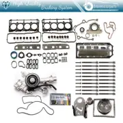 Full Gasket Set Timing Chain Kit Water Pump&Gasket Fits 03-08 Dodge Ram 2500 5.7