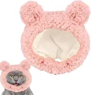 SENZZ Pet Bear Headwear - Dog Costume Warm Hat - Breathable Kitten Costume Hat for Pet Puppy Cat