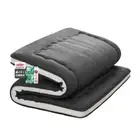 Japanese Futon Mattress Floor Mattress, 4" Thicken Roll Up Tatami Mat, Foldab...
