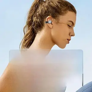 山水骨傳導真無線藍牙耳機不入耳高端夾掛耳式通話降噪跑步運動