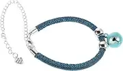 ORFOFE Cat Collar with Bells Adjustable Safety Breakaway Design Durable Pet Neck Ring for Kittens and Dogs Stylish Comfortable Fit for Everyday Use