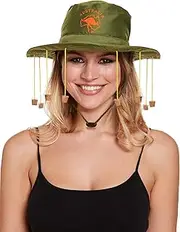 [MISSHASHTAG] Men’s Women’s Western Cowboy Hat, Adult Texan Cowgirl Gunslinger Cap Fancy Dress Party Accessory One Size UK