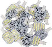 Super Bright Neutral White T10 921 922 912 LED Bulbs for 12V RV Ceiling Dome Light RV Interior Lighting Trailer Camper, 600 Lumens (Pack of 20)