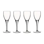 4pc Luigi Bormioli Masterpiece 70ml Liqueur Glasses Set Drinking Stemware CLR