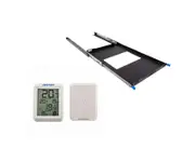 Kings 60L Medium Fridges Slide Twin Locking + Wireless LCD Thermometer 30m Range